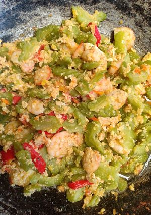 Foto resep Oseng Pare Udang