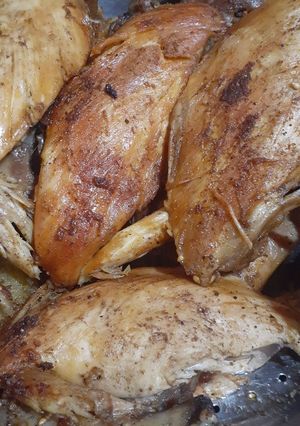صورة لوصفة الدجاج المقلي بطعم الشوي 🍗🍗