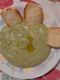Vellutata di zucchine e Robiola