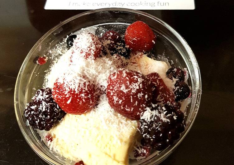 My Dairy Icecream, Berry Fruit and coconut. 😀 My Dairy Icecream, Berry Fruit and coconut. 😀