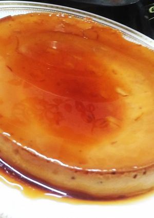 A picture of Caramel custard.