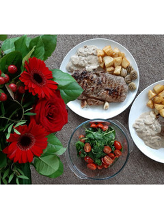 Foto resep Steak with Mushroom Sauce