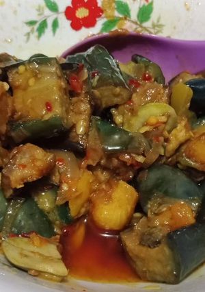 Foto resep Terong pete ikan asin bawal,#Bikinramadhanmakinberkesan *2