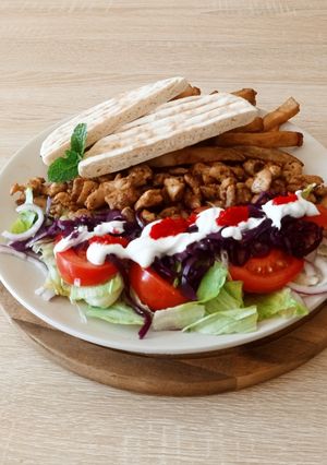 Házi Gyros Tál recept fotója
