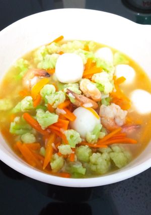 Foto resep Tumis kembang kol wortel