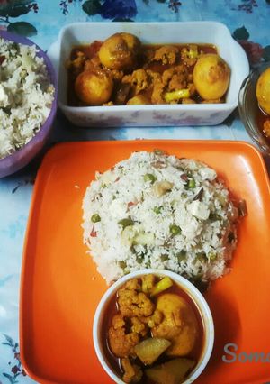 নবরত্ন পোলাও(Nabaratna polao recipe in Bengali) রেসিপির প্রধান ছবি