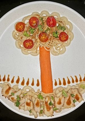 A picture of Shawarma Pasta.