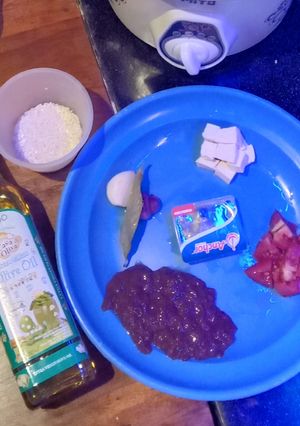 Foto resep Mpasi 6m+ "Bubur Tomat Hati Sapi"
