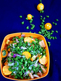 A picture of Fresh Green Chickpeas Salad.