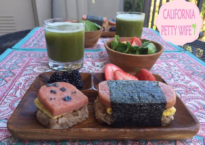 野餐必備-夏威夷特色spam飯糰 食譜成品照片
