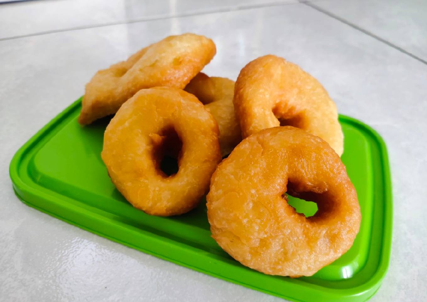 Donat super simpel cuma 3 bahan (takaran sendok tanpa mixer)
