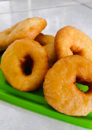 Foto resep Donat super simpel cuma 3 bahan (takaran sendok tanpa mixer)