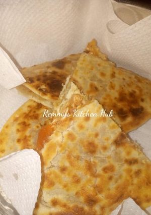 A picture of Homemade Quesadillas #mykidsfavouritedish.