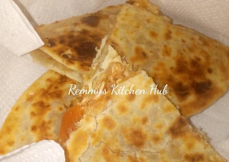 Recipe of Super Quick Homemade Homemade Quesadillas #mykidsfavouritedish