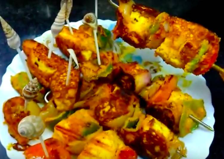 Paneer Tikka without Barbeque