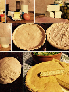 Una foto de Torta salada de ricotta