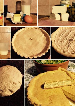 Una foto de Torta salada de ricotta