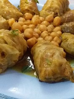 صورة لوصفة كرنب دولمة