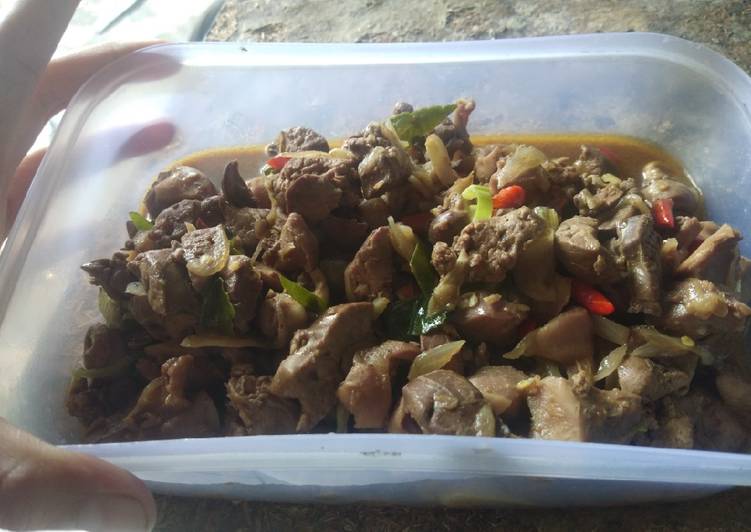 Resep Oseng ati ampela, Lezat Sekali