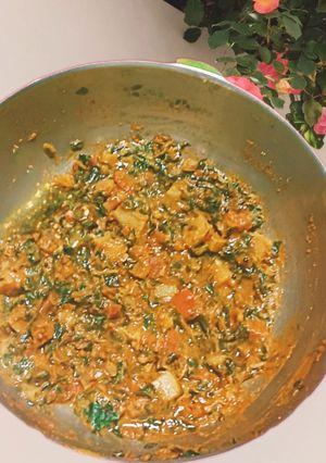 A picture of Nashpati Methi Subji.