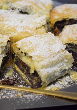 A picture of Poppy-seed strudel.