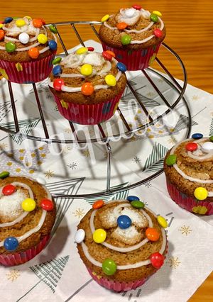 Una foto de Magdalenas de galleta y canela para estas Fiestas 🎄🥳