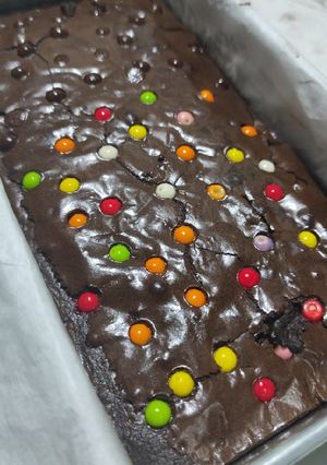 Foto resep Fudgy Brownies Shiny Crust OVEN TANGKRING