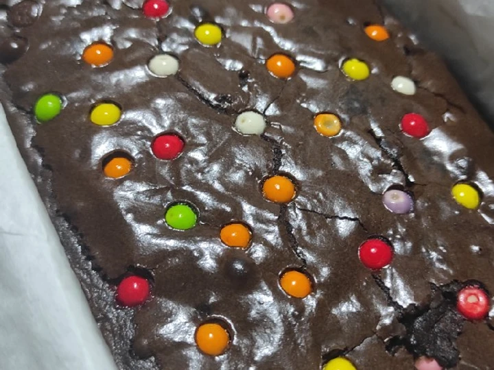 Cara Mudah Membikin Resep Fudgy Brownies Shiny Crust OVEN TANGKRING yang  Bikin Ketagihan Anti Ribet, Sempurna