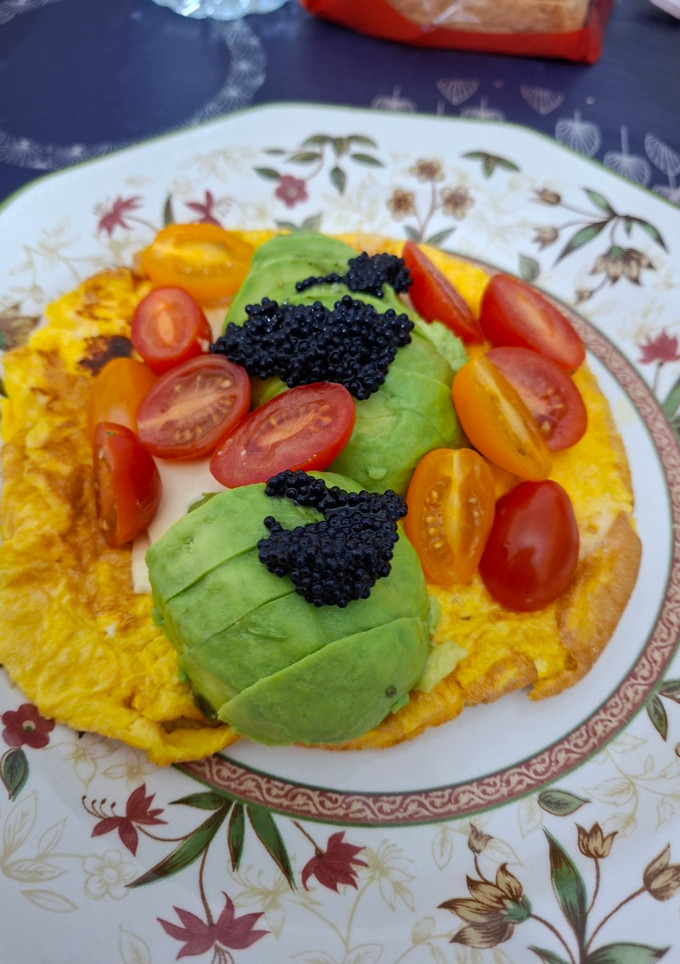 Una foto de Tortilla francesa de Primavera