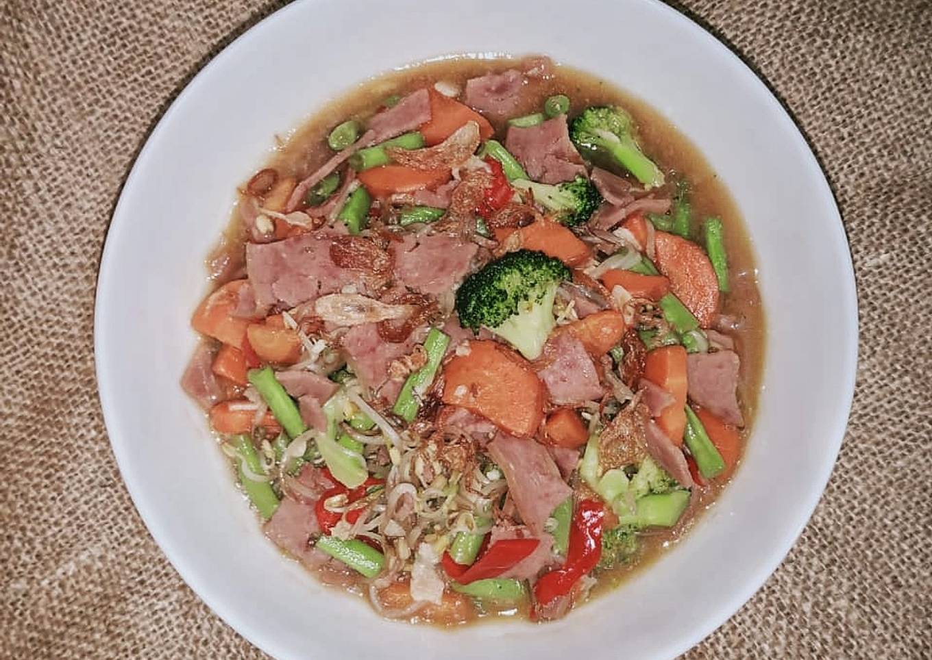 Tumis Smoke Beef Teriyaki