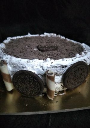 A picture of Creamy oats cake.