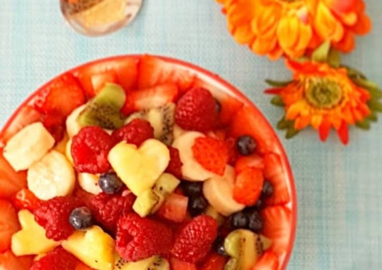 Moyen le plus simple pour faire Tous les soirs de la semaine Salade de fruits