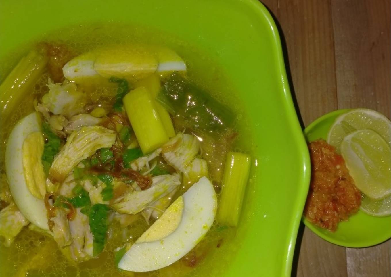 Soto Ayam Ambengan tanpa Koya