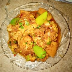 A picture of Aloo Gobhi 😋😋😋.