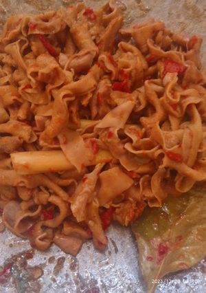 Foto resep Usus bumbu merah