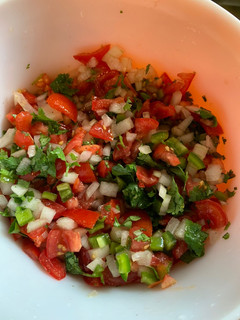 A picture of Fresh Pico de Gallo.