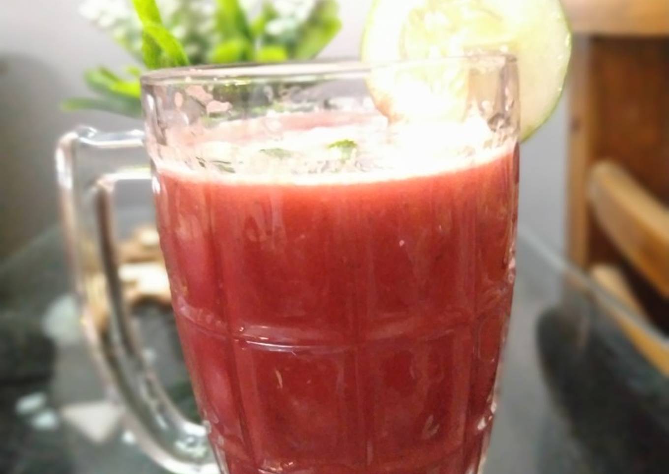 Healthy vegetables juice