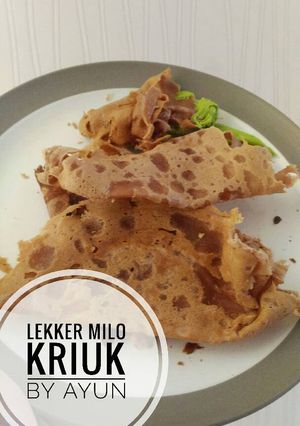 Foto resep Lekker Milo Kriuk