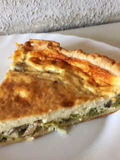 Una foto de Pastel de brócoli