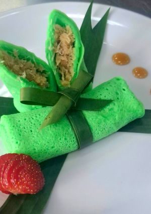Foto resep Dadar Gulung Enten Gula Merah