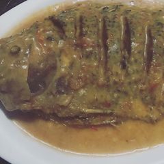 Fish curry A picture of Fish curry.