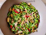 Tumis Jamur Kancing Buncis