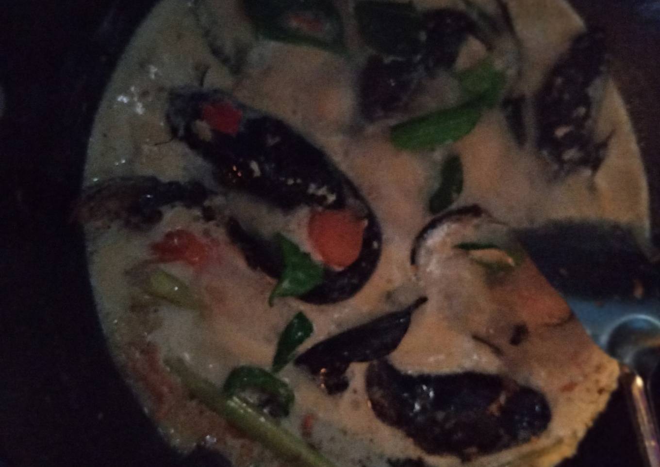 Mangut ikan lele asap bertelur