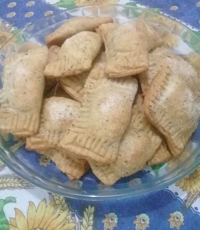 Una foto de Empanaditas de membrillo
