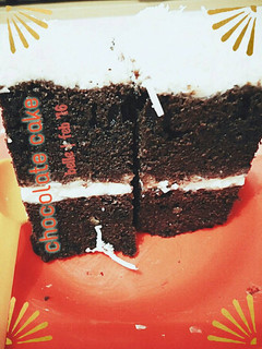 Foto resep Super Moist Steamed Chocolate Cake with Cheese Custard