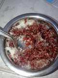 புட்டு அரிசி most healthy evening snack(red rice puttu recipe in tamil)