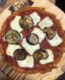 🍕Pizza con base de zanahoria🥕 ❤️🧡