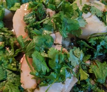 Easy Make Recipe Scallops  cilantro Delicious and Healthy