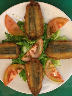 Una foto de Boquerones rellenos de queso
