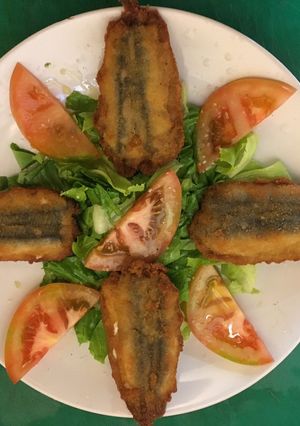 Una foto de Boquerones rellenos de queso